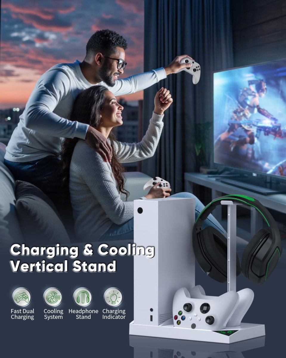 Xbox Series S Cooling & Charging Stand - 